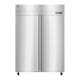 Hoshizaki HC2A-FS-FS Steelheart® Series Two-Section Pass-Thru Heated Cabinet with 6 Wire Shelves, Stainless Steel Doors - 52.40 Cubic Feet
