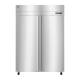 Hoshizaki HC2A-FS Steelheart® Series Two-Section Heated Cabinet with 6 Wire Shelves, Stainless Steel Doors - 49.70 Cubic Feet