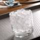 Hoshizaki Cubelet Ice and Water Dispenser - Ice Pieces in Glass (Glass, Tray, and Stethoscope are Not Included)