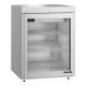 Hoshizaki HR24C-G HR Series Single-Section Undercounter Refrigerator with 3 Wire Shelves, Glass Door, 3.87 Cubic Feet - Right Angle