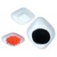 White Diamond-Shaped Weighing Boats - Antistatic Material