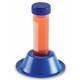 1-Well Polystyrene Friction-Fit Rack for 50mL Tubes - Blue