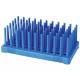 50-Well Fiberglass Reinforce Peg Rack for 10mL Tubes