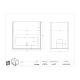 Poltex HWLMXEAR Foam Earplug Box Dispenser - Dimensions