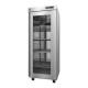 Hoshizaki HXHC1A-FGE Healthcare Series Single-Section Warming Cabinet with 4 Wire Shelves, Glass Door, 22.70 Cubic Feet - Right Angle View