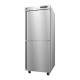 Hoshizaki HXHC1A-HS Healthcare Series Single-Section Warming Cabinet with 4 Wire Shelves, Stainless Steel Half Doors, 22.62 Cubic Feet - Right Angle View