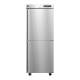 Hoshizaki HXHC1A-HS Healthcare Series Single-Section Warming Cabinet with 4 Wire Shelves, Stainless Steel Half Doors - 22.62 Cubic Feet