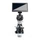 LW Scientific I4S-T4BV-IPL3 i4 Infinity Trinocular Microscope with BioVID 4K Camera and 13.3" Monitor