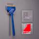Poltex ICESCRP-T Ice Scraper Holder - High Bond Tape Mount (Ice Scraper is Not Included, Wall Mounted Holder Shown with Screw is Sold Separately)