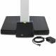 DETECTO’s icon® clinical scale includes 1 USB-B port, integral bubble level, AC adapter is included standard, Wi-Fi/Bluetooth, and Welch Allyn EMR/EHR connectivity available.