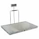 Detecto Solace In-Floor Dialysis Scale with Hand Rail - 72" x 48" Stainless Steel Platform