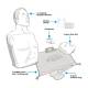 AERO Healthcare IM16-R Brayden PRO Adult CPR Manikin, Components
