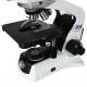 LW Scientific INM-B04A-IPL3 and INM-T04A-IPL3 Innovation Biological Microscope with 4 Objectives - Microscope Stage Closeup