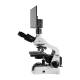 LW Scientific INS-T4BV-IPL3 Innovation Trinocular Biological Microscope with BioVID 4K Camera and 13.3" Monitor
