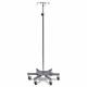 Clinton Six Leg Base Infusion Pump Stand