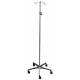 MRI Non-Magnetic I.V. Stand - Aluminum Base