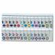 Jeter 4500 Match JBWM Series Numeric Roll Color Code Labels - 3/4"H x 1 1/2"W (SKU JEAM-AT-T4)
