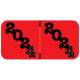 2024 Year Labels - Jeter Compatible - Size 3/4" H x 1 1/2" W - Red Label