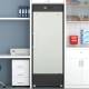 Koolmore KM-PHF-10C Medical Pharmacy Freezer with 7 Shelves, Foam Door, 10.8 Cubic Feet - Front View Actual Use (Items Shown Other than the Freezer are not Included)