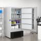 Koolmore KM-PHF-25CUL Ultra Low Temperature Medical Freezer with 3 Shelves, Foam Door, 25 Cubic Feet -Right Angle Actual Use Main Door and VIP Foam Insulation Door Opened (Contents and Other Items are Not Included)