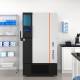 Koolmore KM-PHF-20CUL Ultra Low Temperature Medical Freezer with 3 Shelves, Foam Door, 30 Cubic Feet - Front View Actual Use (Items Shown Other than the Freezer are not Included)