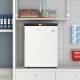 Koolmore KM-PHF-4C Undercounter Medical Pharmacy Freezer with 3 Shelves, Foam Door, 3.7 Cubic Feet - Front View Actual Use (Items Shown Other than the Freezer are not Included)