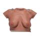 3B Scientific L50 SKINlike™ Wearable Breast Self-Examination Model with Carrying Case - Light Skin Tone, Front View