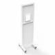 Phillips Safety LB-1012-2484 Opaque Mobile Lead Barrier - Size 24" W x 84" H