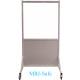 Phillips Safety LB-3048-MRI MRI Safe Mobile Lead Barrier Glass Window 48" H x 30" W