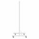 Phillips Safety LB-3060-MRI  MRI Safe Mobile Lead Barrier with Glass Window Size 60" H x 30" W - Side View