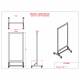 Phillips Safety LB-3060-MRI  MRI Safe Mobile Lead Barrier with Glass Window Size 60" H x 30" W - Technical Drawing