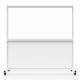 Phillips Safety LB-3672-ACR Mobile Lead Barrier with Acrylic Window Size 36" H x 72" W - Front View