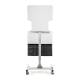 Phillips Safety LB-HR-2438 SoloShield Mobile Radiation Barrier - Back View