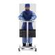 Phillips Safety LB-HR-2438 SoloShield Mobile Radiation Barrier - Actual Use with Model