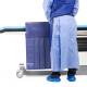 Phillips Safety LB-LTS-RSP5-FULL Single Pivot Radiation Shield for Imaging Table - Pivot Arm with Top and Pleated Bottom (Front View)
