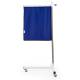 Phillips Safety LB-MB-3024 Deluxe Mobile Lead Shield with T-Base - Back View