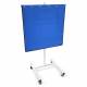 Phillips Safety LB-MB-3636 Max Mobile Lead Shields with H-Base and 36" x 36" Panel - Angle View