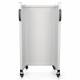 Phillips Safety LB-MB-4821 Standing Mobile Shield - Back View