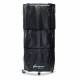 Phillip Safety LB-MB-AHWB Adjustable Height Wraparound Mobile Lead Barrier - Fully Extended Front View