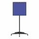 Phillips Safety Model LB-MB2424 Mobile Lead Porta-Shield - 24" W x 24" H Panel (SKU 2424MB) - Front View