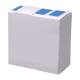 Globe Scientific LCR-38X19B Cryogenic Label Roll for General Use - 38 mm x 19 mm, Blue