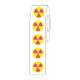 Globe Scientific LCR-95RAD Cryogenic Radioactive Label Roll - 9.5 mm Dots