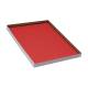 Globe Scientific LCS-24X13R Cryogenic Label Sheet for 0.5 mL Tubes - 24 mm x 13 mm, Red