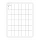 Globe Scientific LCS-28X44W Cryogenic Label Sheet for Racks and Boxes - 28 mm x 44 mm, Label Dimension
