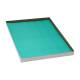 Globe Scientific LCS-33X13G Cryogenic Label Sheet for 1.5-2.0 mL Tubes - 33 mm x 13 mm, Green