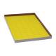 Globe Scientific LCS-38X19Y Cryogenic Label Sheet for General Use - 38 mm x 19 mm, Yellow