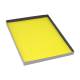 Globe Scientific LCS-38X6Y Cryogenic Label Sheet for Microplates - 38 mm x 6 mm, Yellow