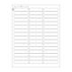 Globe Scientific LCS-64X13W Cryogenic Label Sheet for Racks and Boxes - 64 mm x 13 mm, Label Dimension