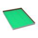 Globe Scientific LCS-67X25G Cryogenic Label Sheet for Racks and Boxes - 67 mm x 25 mm, Green