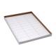 Globe Scientific LCS-67X25W Cryogenic Label Sheet for Racks and Boxes - 67 mm x 25 mm, White